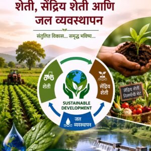 📖 शाश्वत विकास : शेती, सेंद्रिय शेती आणि जल व्यवस्थापन